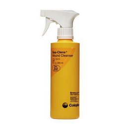 Yellow Sea-Clens wound cleanser spray bottle