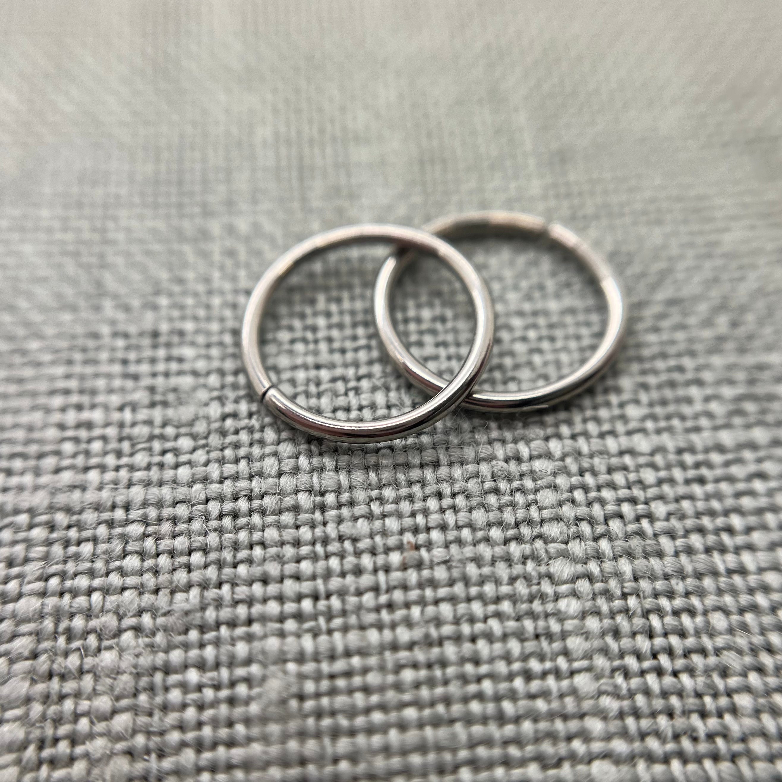 18g Stainless Steel Seam Ring, just twist and put in!✨️ Tribal Expression Jewelry