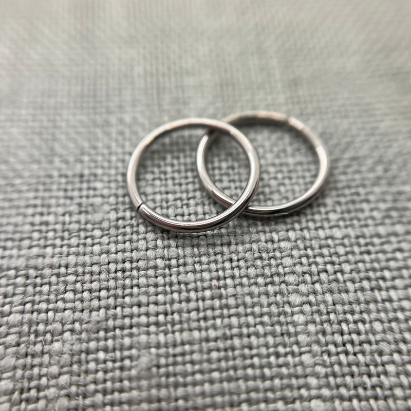 18g Stainless Steel Seam Ring, just twist and put in!✨️ Tribal Expression Jewelry