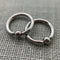 14g Stainless Steel Captive Bead Ring, only 15.00 or 25.00 for pair. PERFECT POLISHING. Daith, septum, lobes Tribal Expression Jewelry