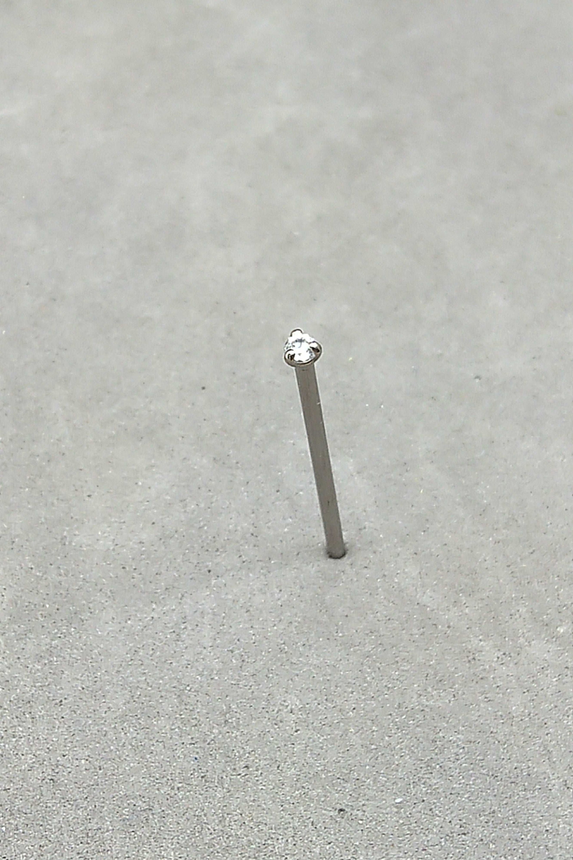 Look at that shine on this cubic zirconia