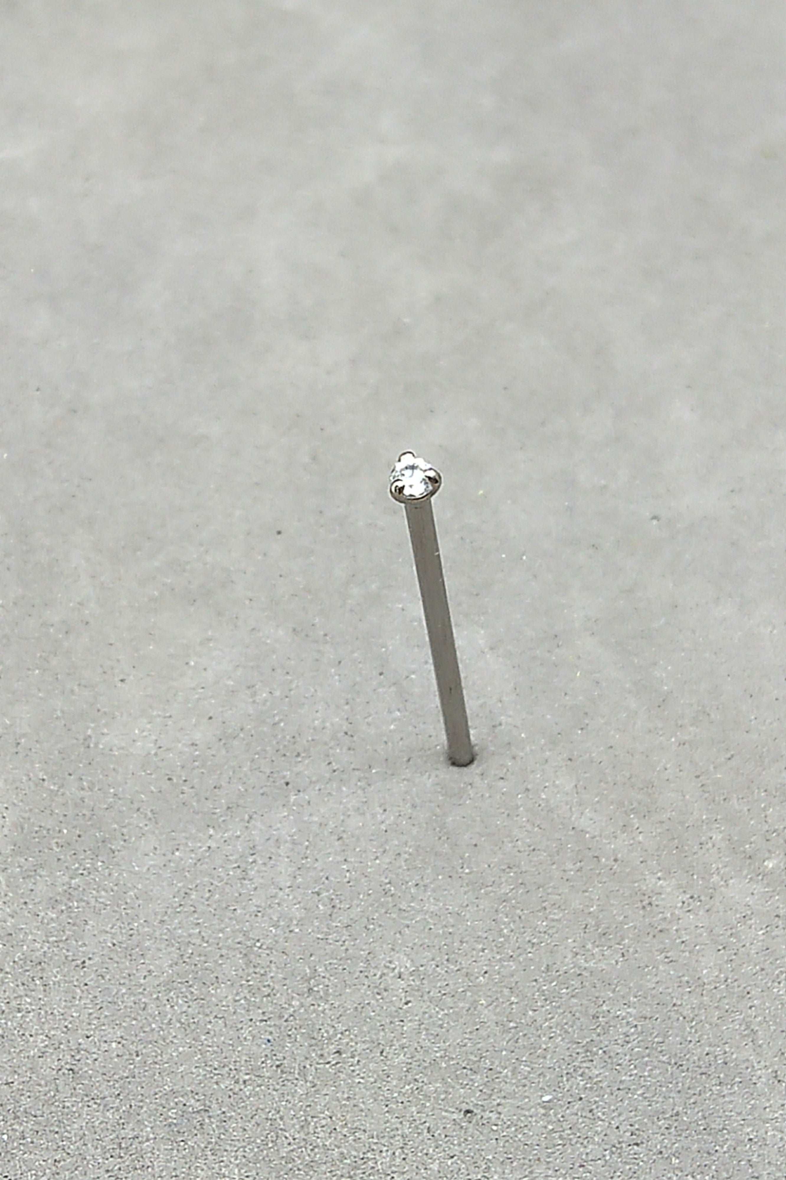 Look at that shine on this cubic zirconia