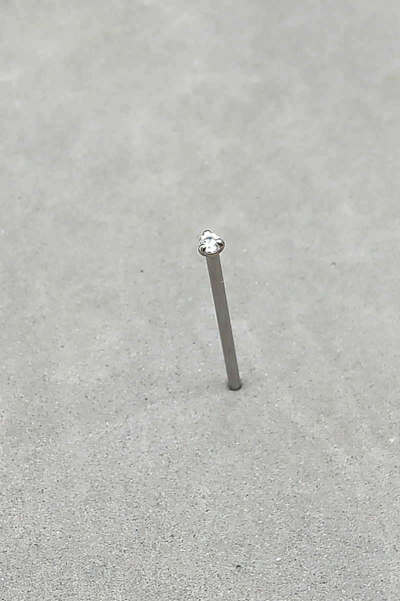 Look at that shine on this cubic zirconia