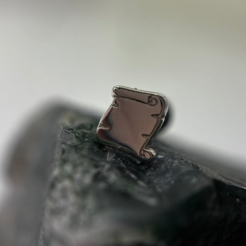 *NEW* Bookworm silver collection - magic parchment paper - for healed piercings-1