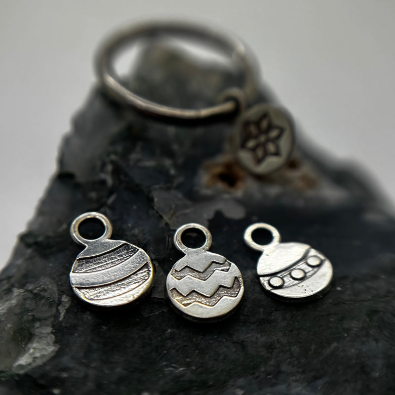 Silver Christmas Charms-1