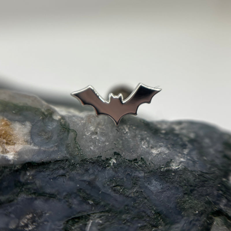 Limited Edition Silver Bat - For healed piercings !-2