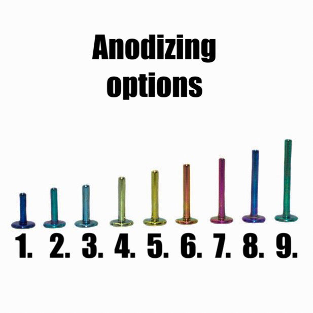 *NEW * 6mm  threadless honeycomb-5