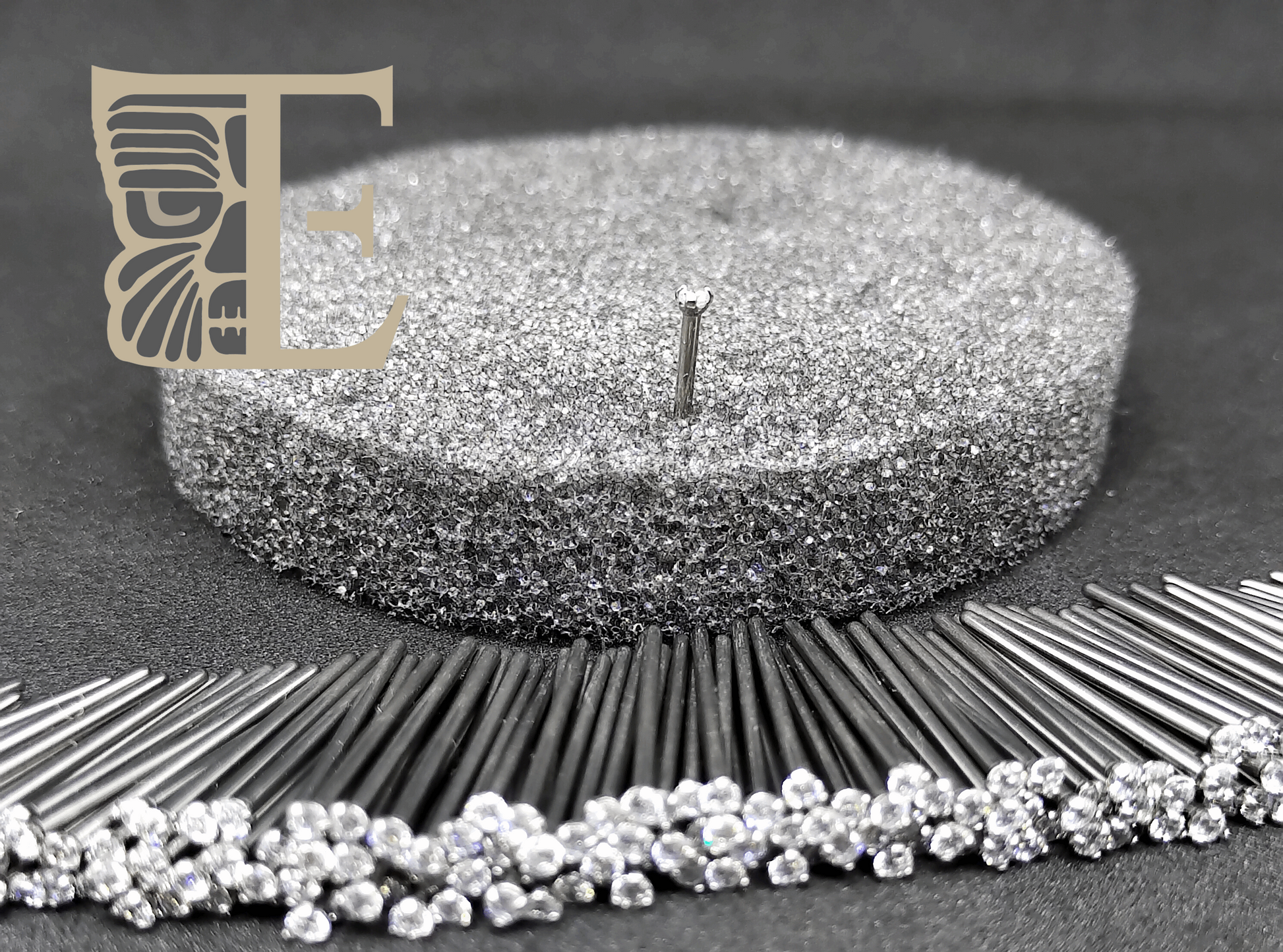 un-bent implant grade titanium 3 prong set clear cz nostril screws 